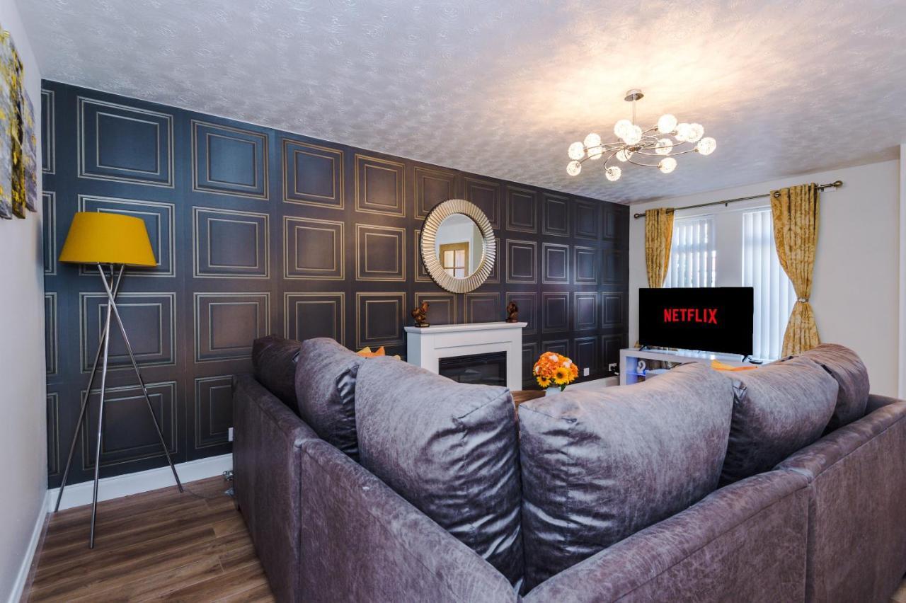 Stylish 4 Bedroom Home Close To Manchester City Centre المظهر الخارجي الصورة
