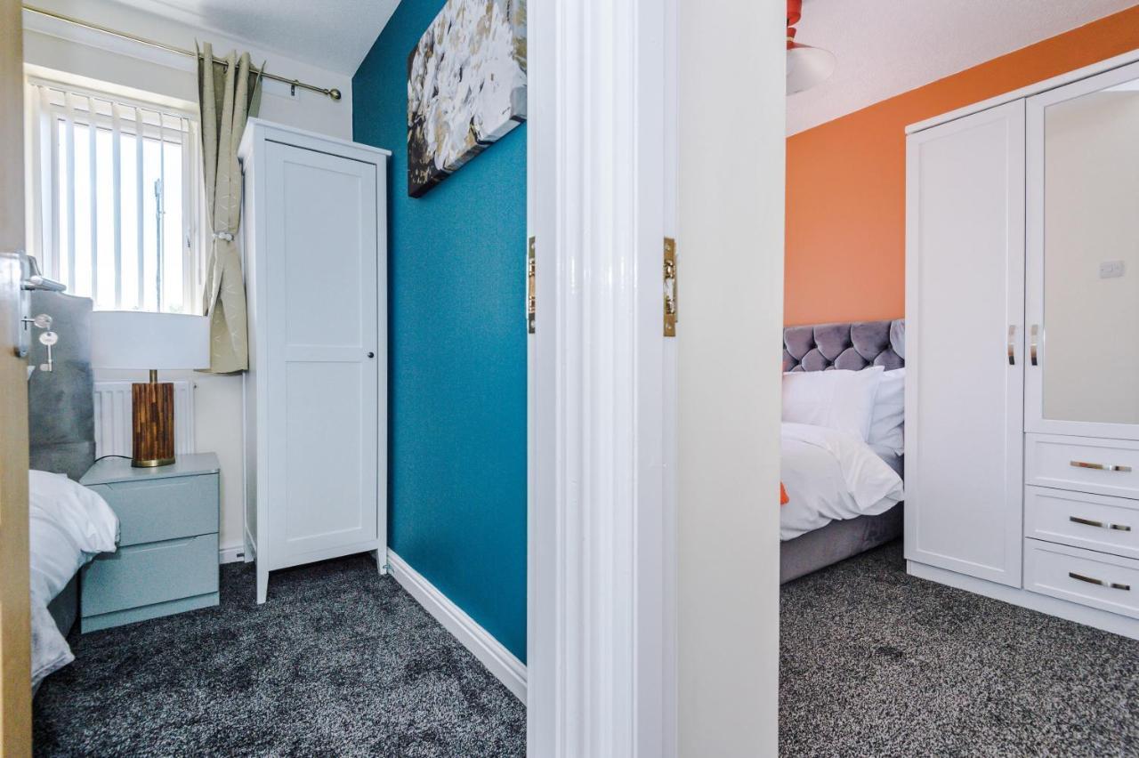 Stylish 4 Bedroom Home Close To Manchester City Centre المظهر الخارجي الصورة