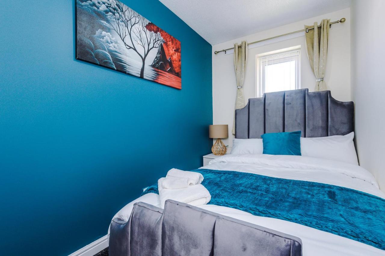 Stylish 4 Bedroom Home Close To Manchester City Centre المظهر الخارجي الصورة