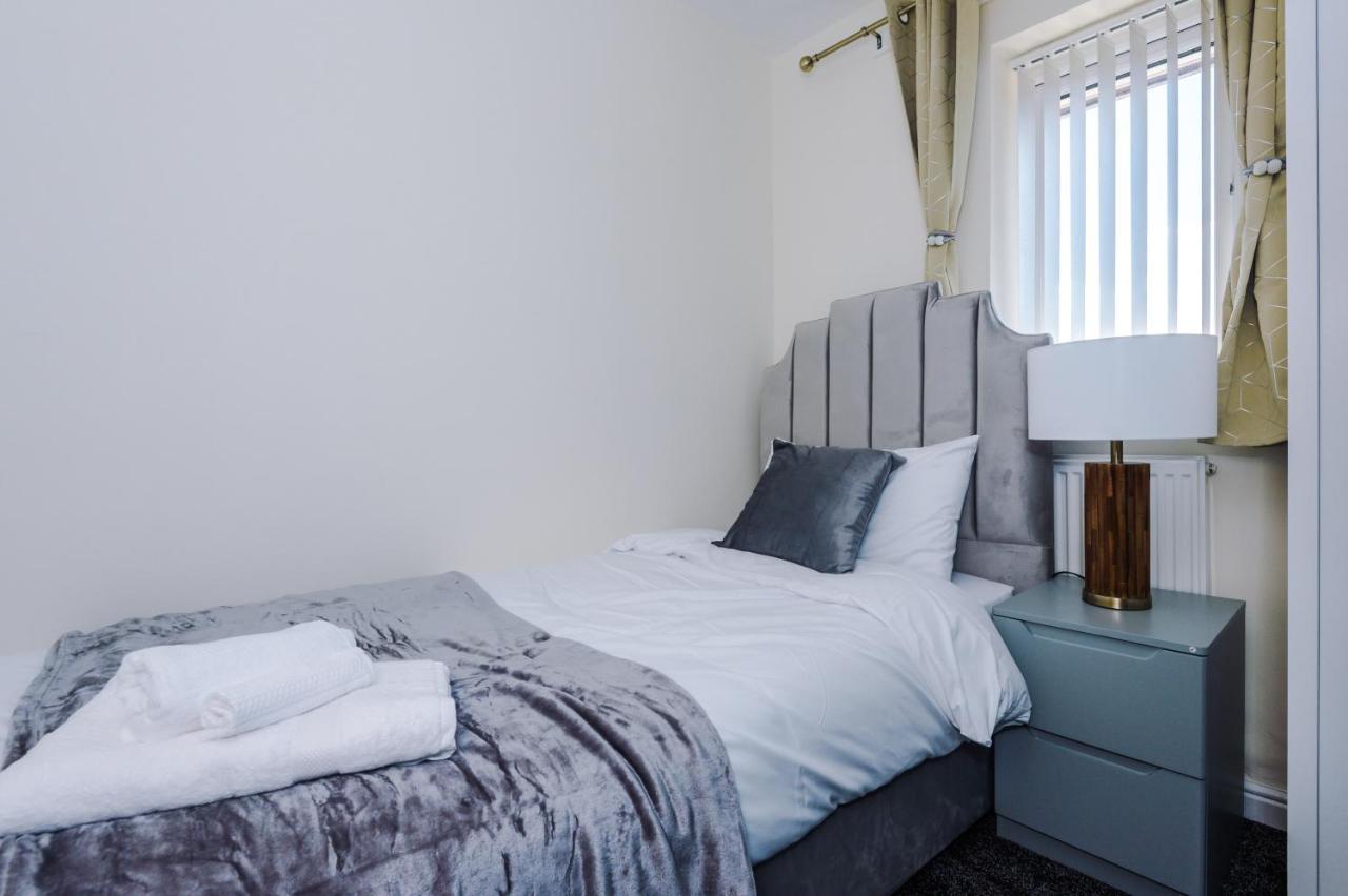 Stylish 4 Bedroom Home Close To Manchester City Centre المظهر الخارجي الصورة