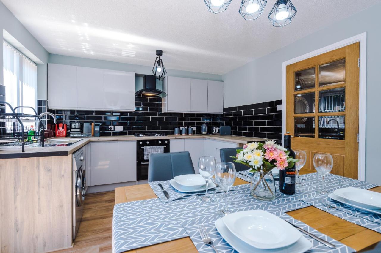 Stylish 4 Bedroom Home Close To Manchester City Centre المظهر الخارجي الصورة